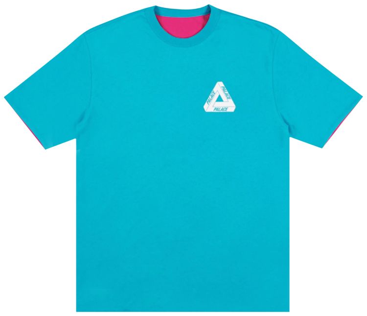 Palace Reverso T Shirt TealMagenta
