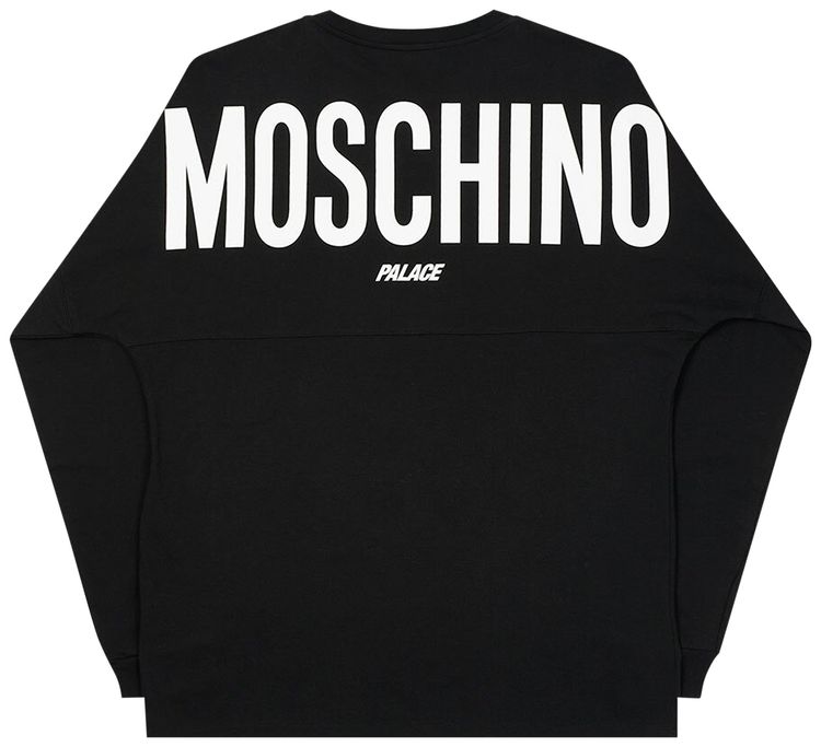 Palace x Moschino Cow Long Sleeve Black