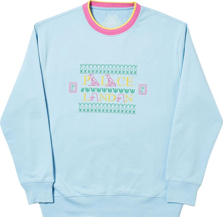 Palace Funkalistic Crew Powder Blue