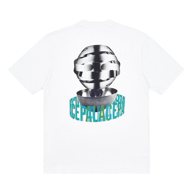 Palace Metal Heads T Shirt White