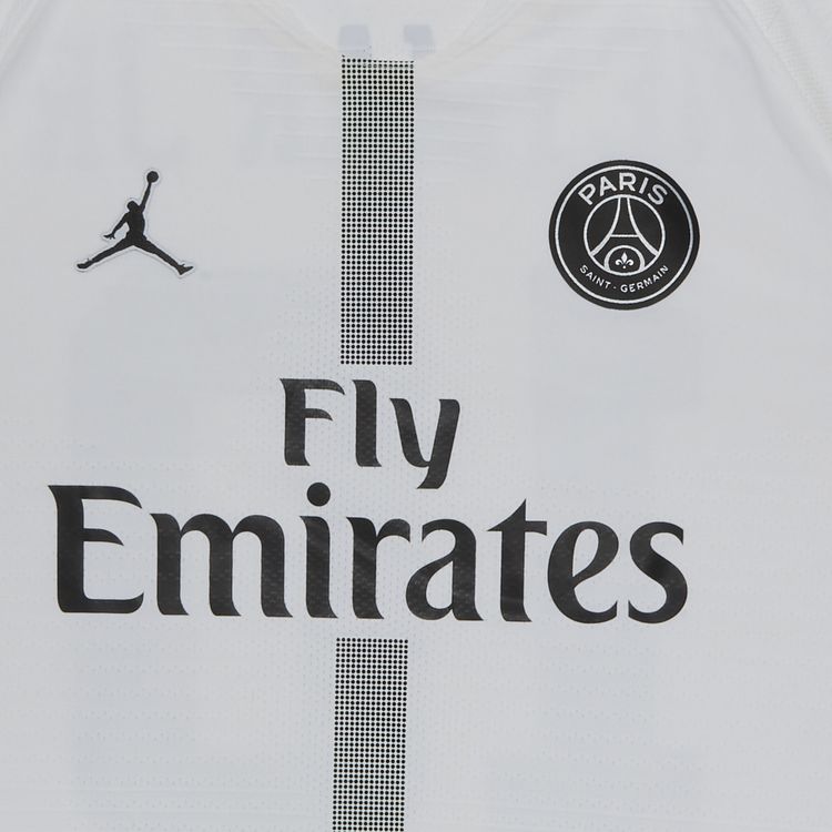 Air Jordan x Paris Saint Germain Vapor Fourth UCL Neymar Jr Jersey White