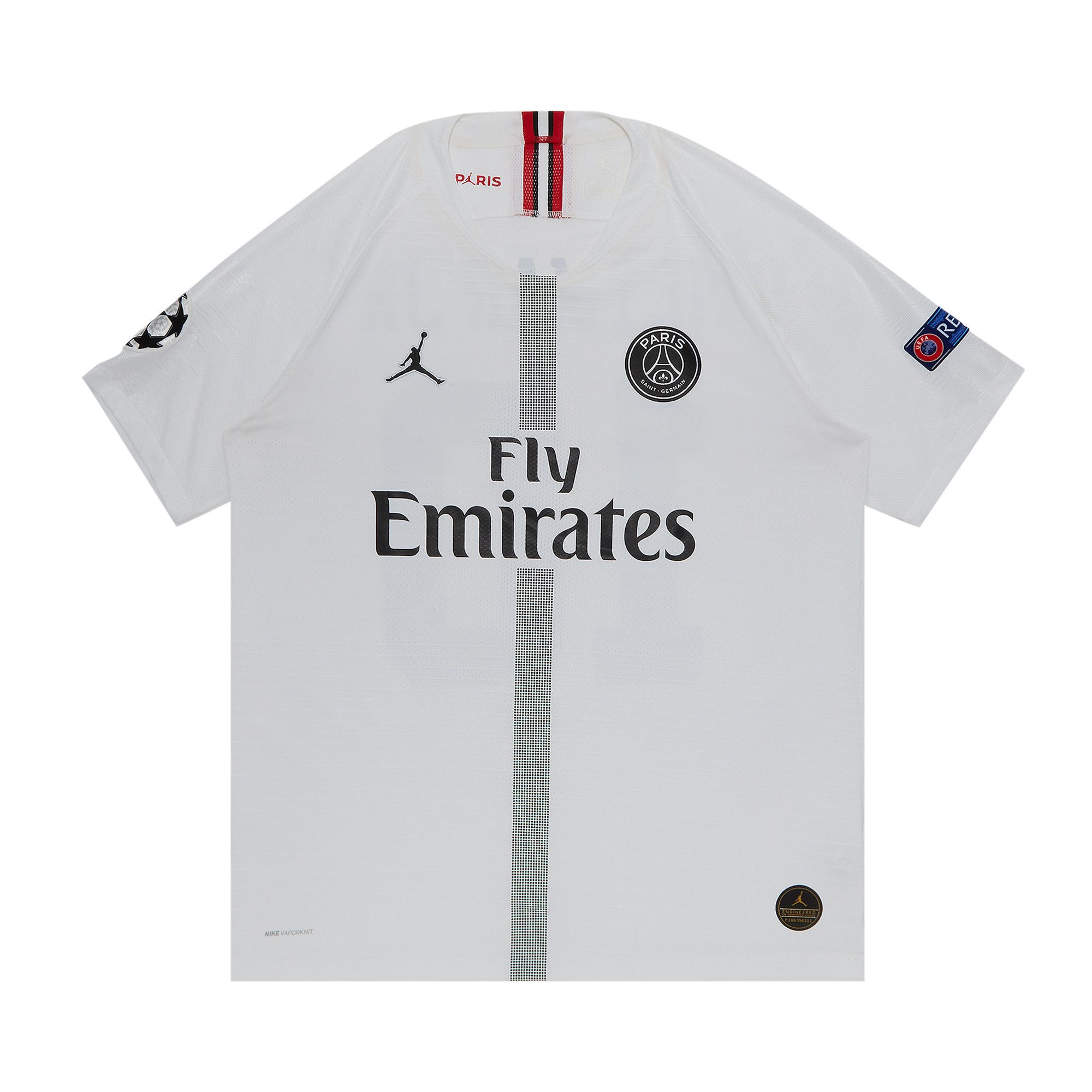 Psg x jordan white jersey top