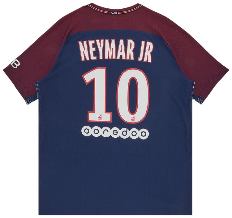 Nike Paris Saint Germain Vapor Home Ligue 1 Nemyar Jr Jersey Midnight NavyWhite