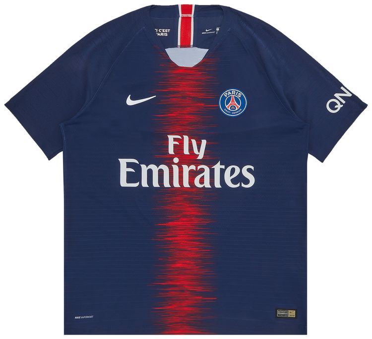 Nike Paris Saint Germain Vapor Home Jersey Midnight NavyWhite