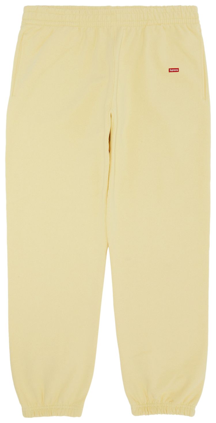 Supreme Small Box Sweatpant Light Yellow