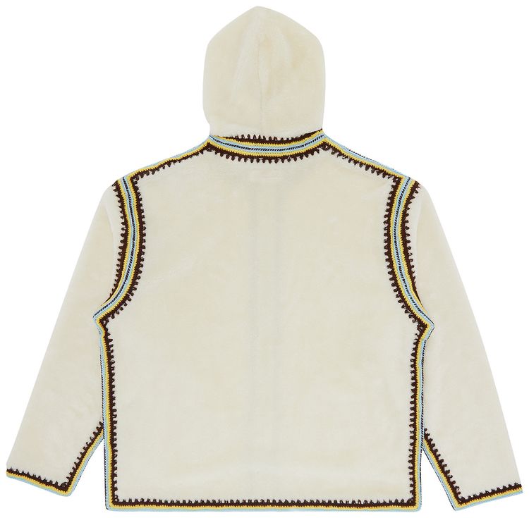 Buy Supreme Crochet Edge Hooded Zip Up Top 