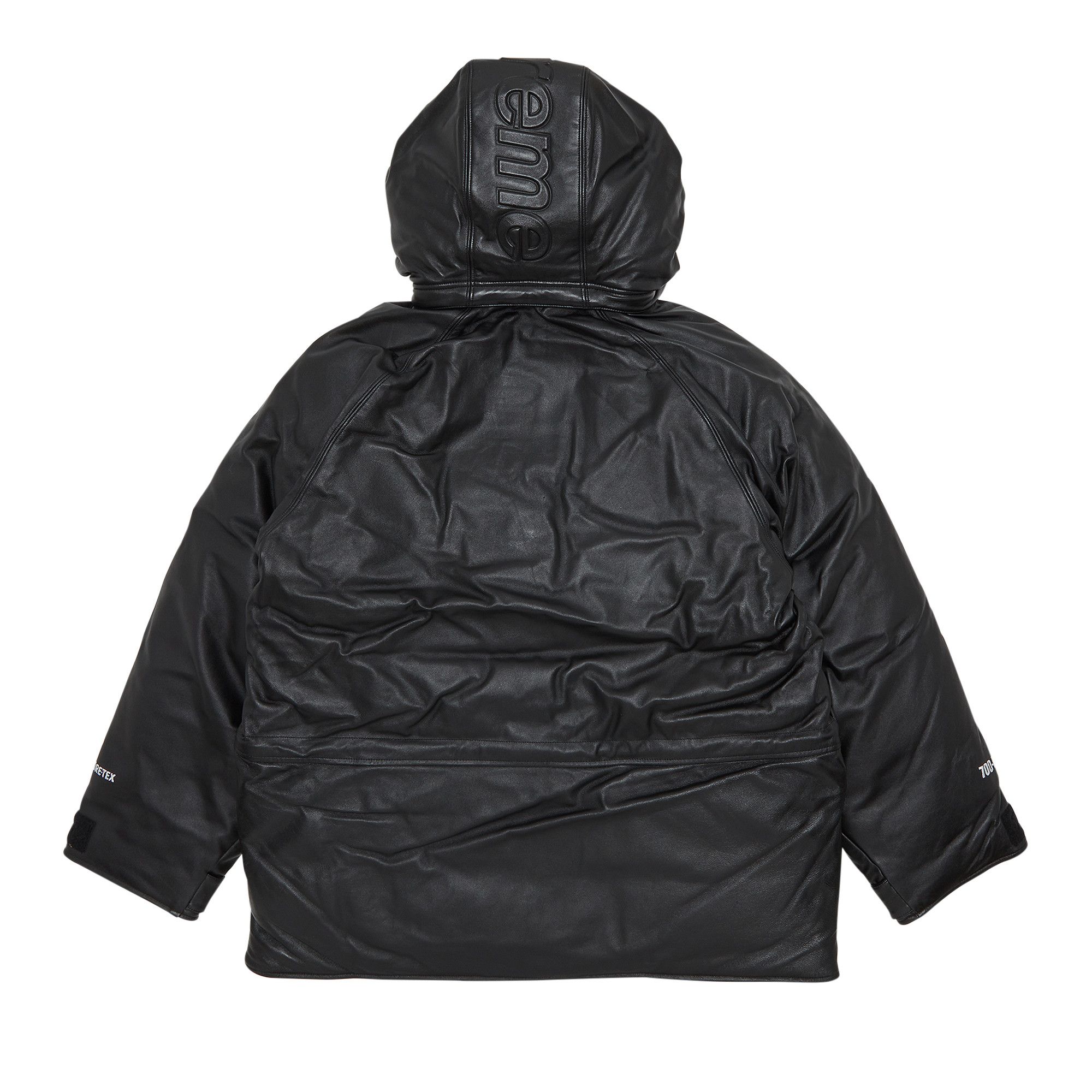 Buy Supreme GORE-TEX Leather 700-Fill Down Parka 'Black' - SS23J13 BLACK |  GOAT