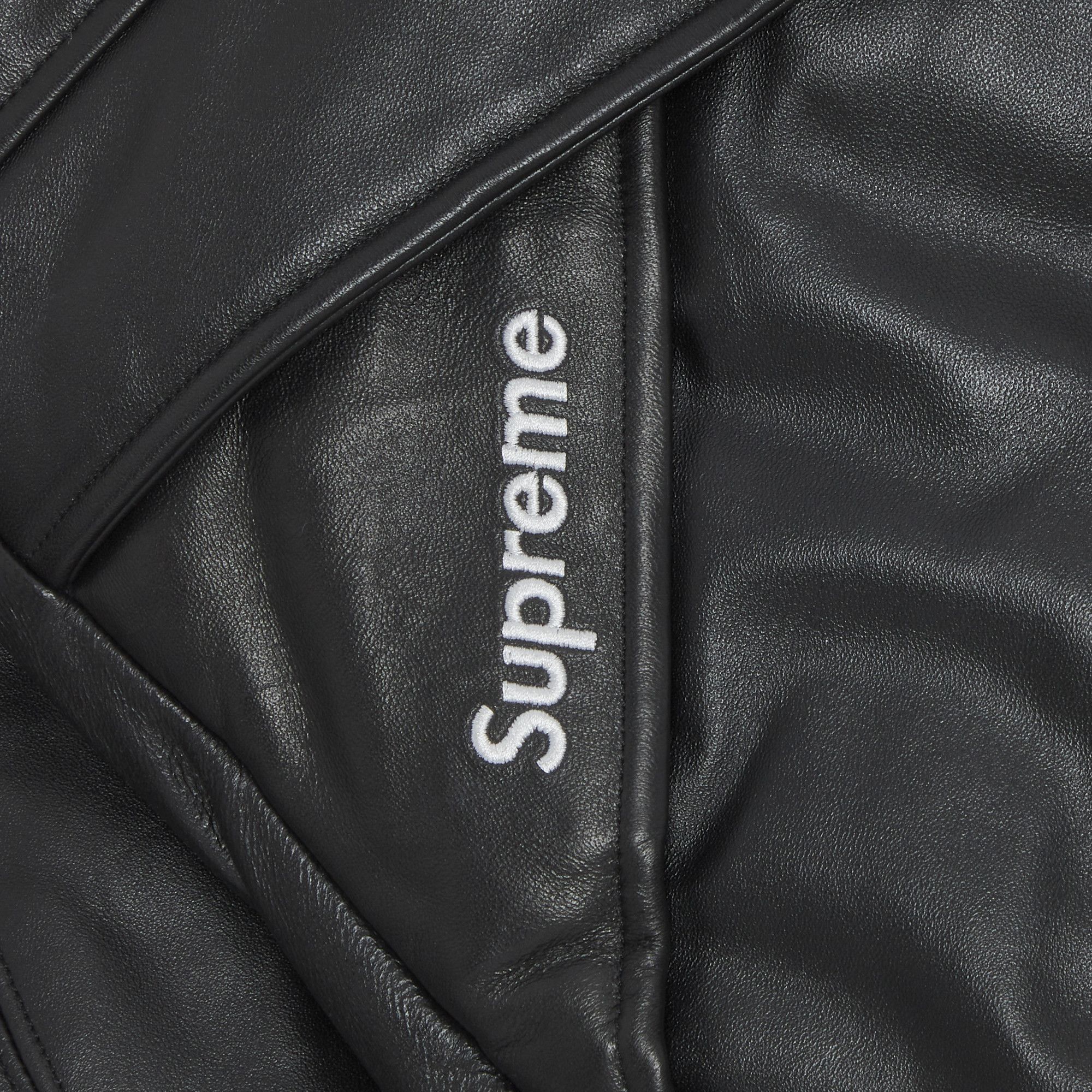 Buy Supreme GORE-TEX Leather 700-Fill Down Parka 'Black