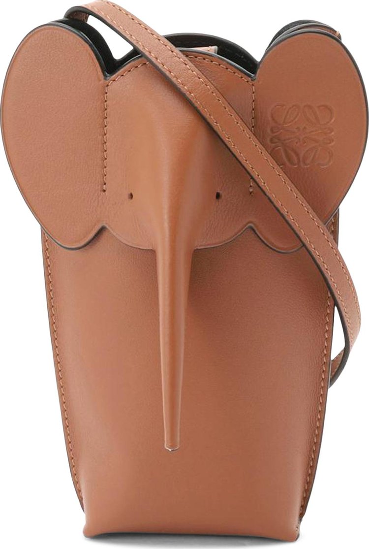 Loewe Elephant Shoulder Bag 'Tan'