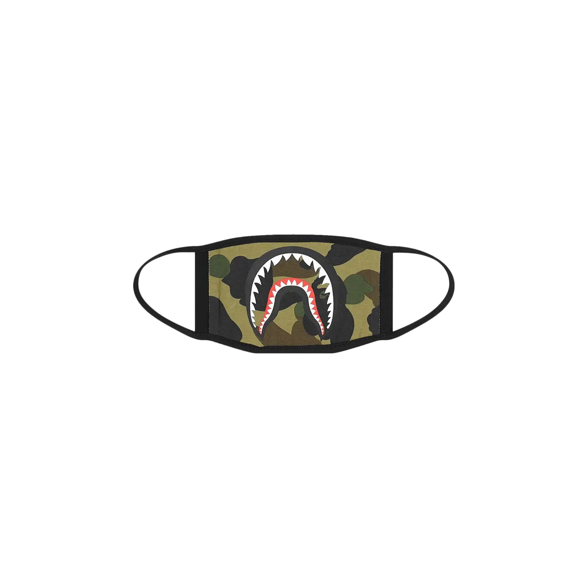 Buy BAPE 1st Camo Shark Mask 'Green' - 1H20 182 041 GREEN | GOAT