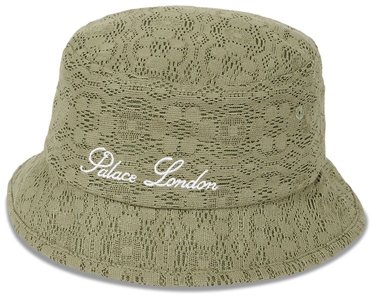 Palace Pal Lace Bucket Hat Green