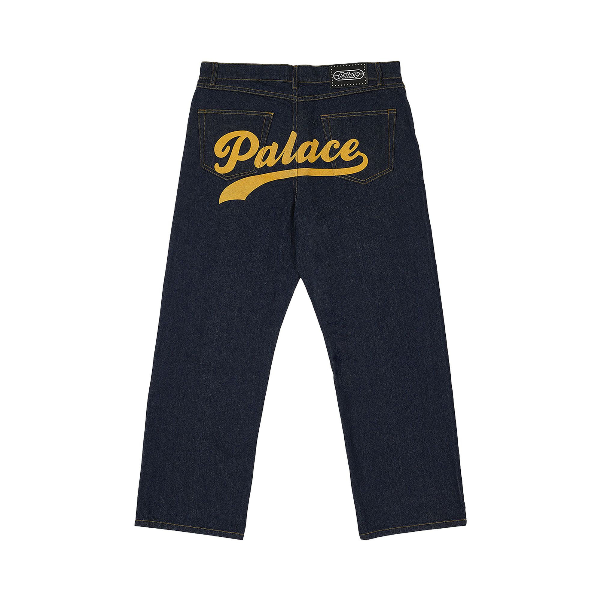 Buy Palace Chain Script Jean 'Indigo' - P24T004 | GOAT Buy Palace Chain Script Jean 'Indigo' - P24T004 | GOAT