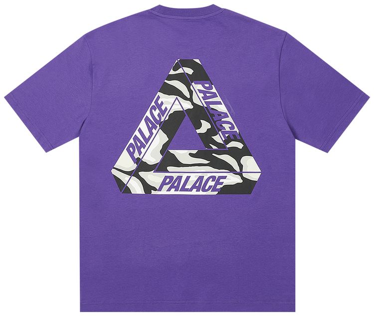 Palace Jungle Camo Tri Ferg T Shirt Regal Purple