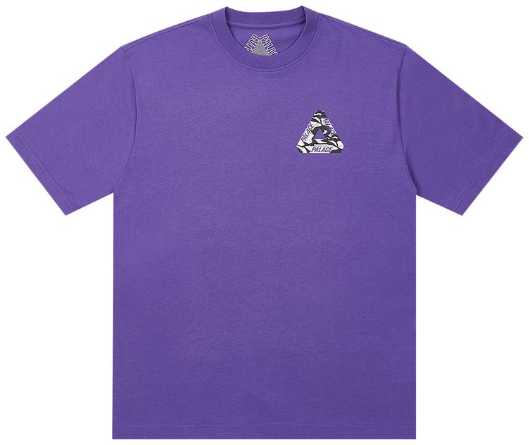 Palace Jungle Camo Tri Ferg T Shirt Regal Purple