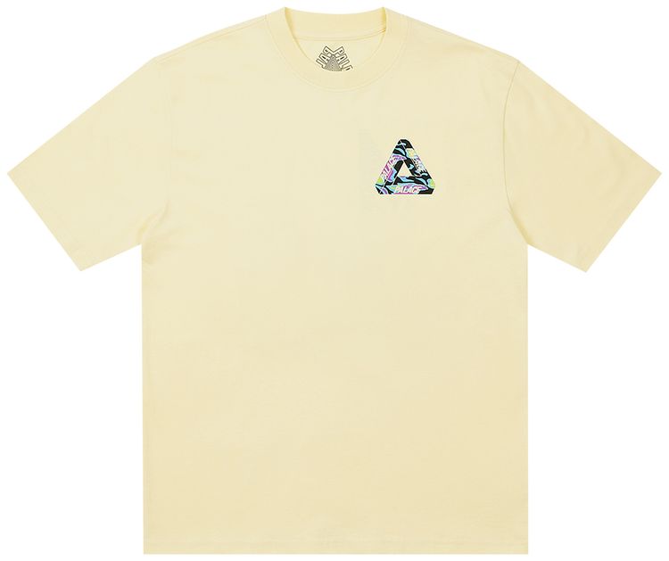 Palace Jungle Camo Tri Ferg T Shirt Mellow Yellow