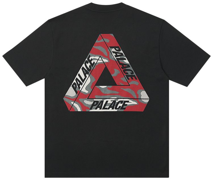 Palace Jungle Camo Tri Ferg T Shirt Black