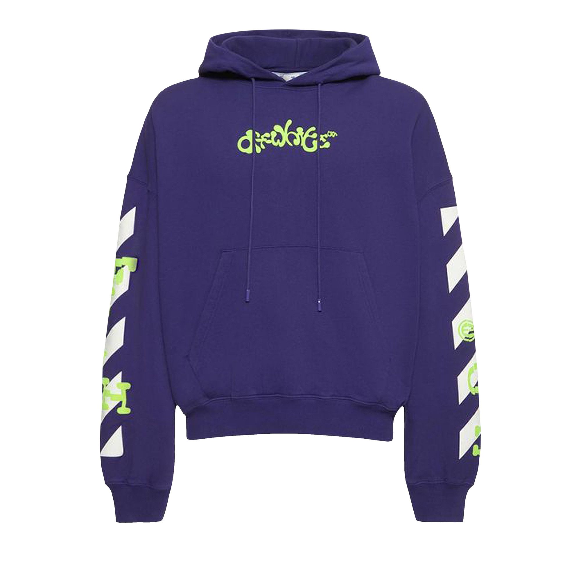 Off white purple hoodie 2025
