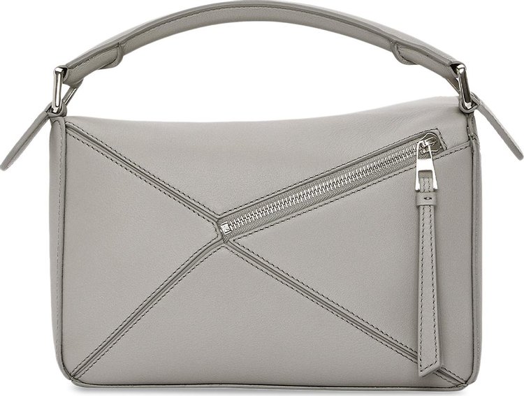 Loewe Puzzle Small Bag Pearl Grey