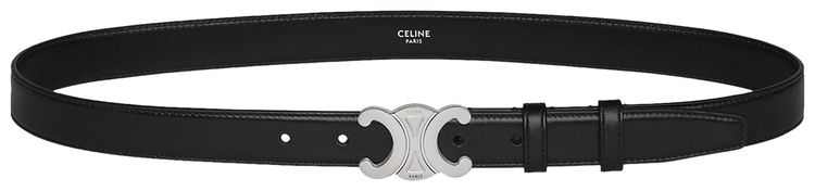 CELINE Triomphe Belt Black