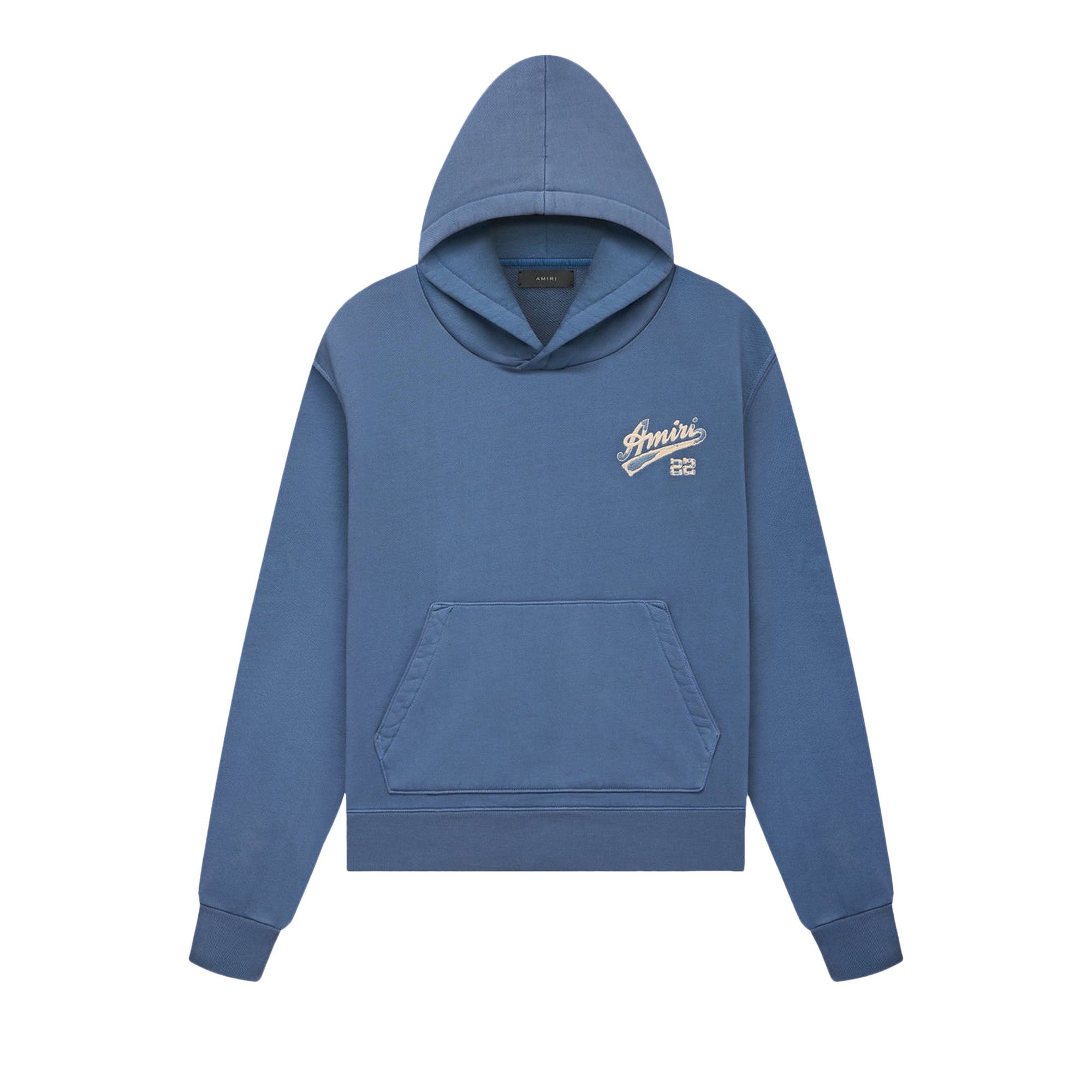 Amiri blue hoodie clearance