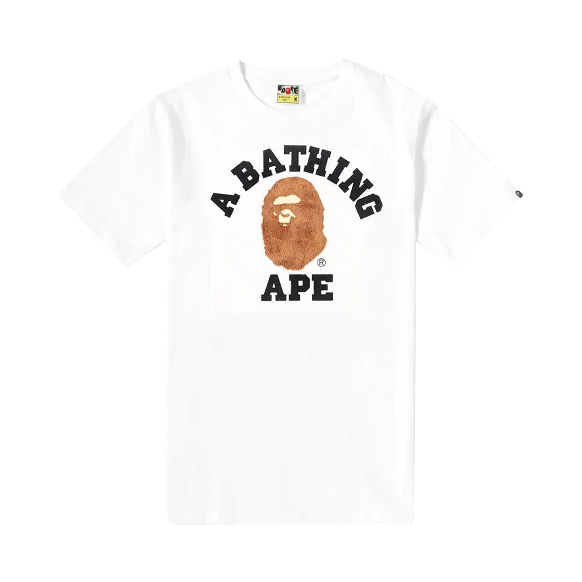 Buy BAPE BOA College Tee White 1I80 210 015 WHITE GOAT SA