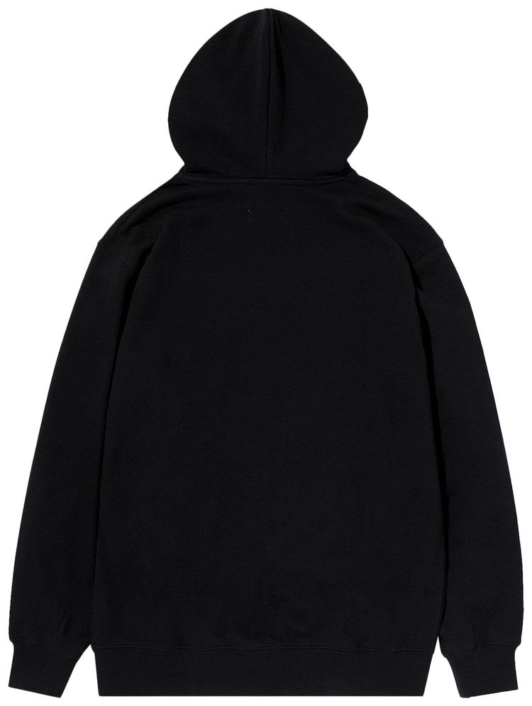 Yohji Yamamoto Pour Homme x New Era Printed Hoodie Black