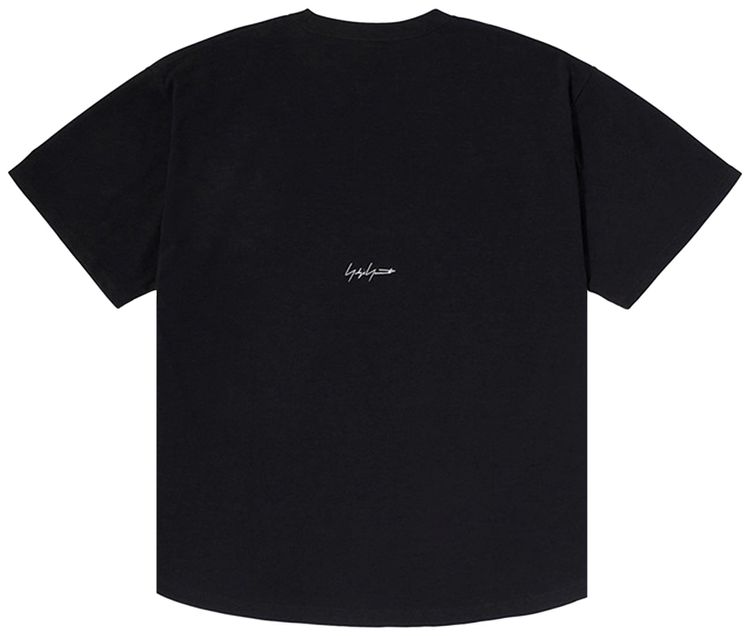 Yohji Yamamoto Pour Homme Round Hem Short Sleeve Tee Black