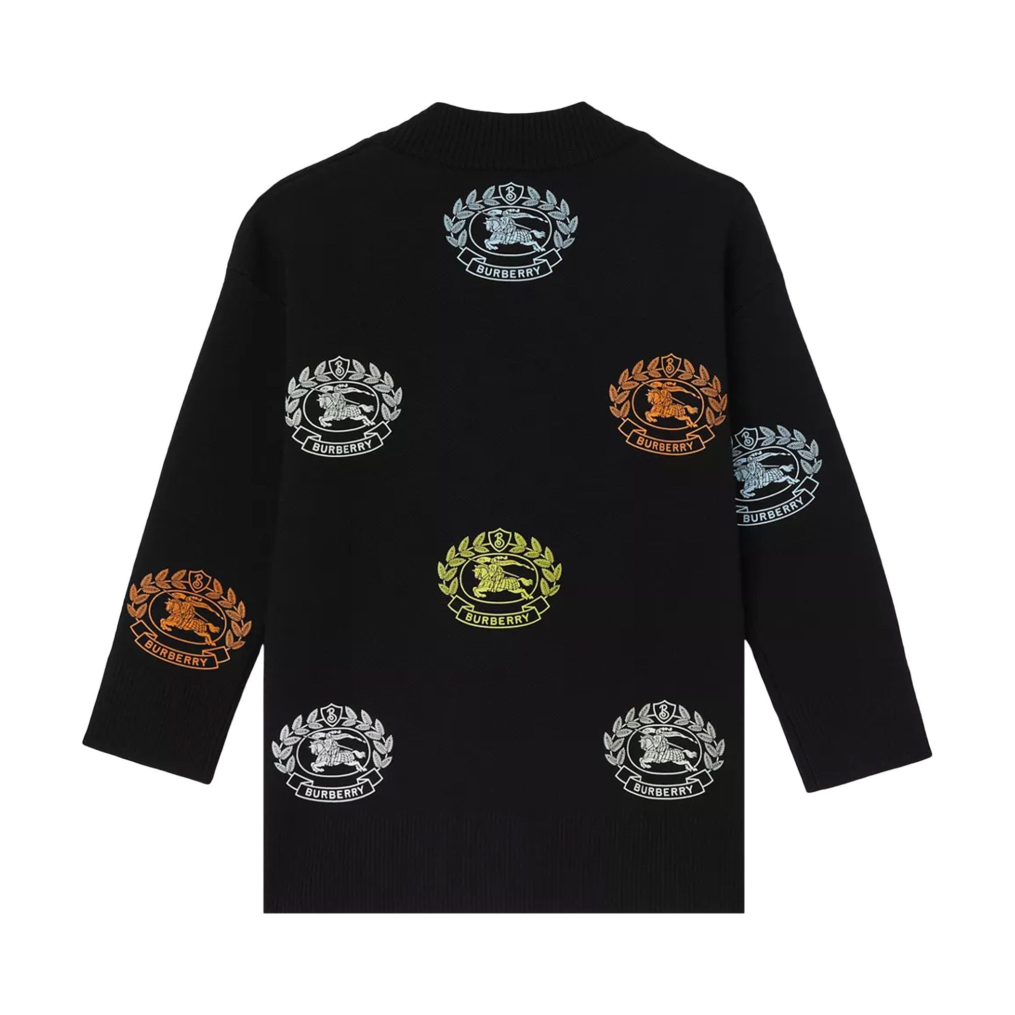 Buy Burberry Sidney Cardigan 'Black' - 8063452 | GOAT CA