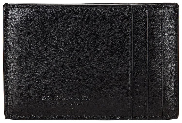 Bottega Veneta Credit Card Case BlackGold