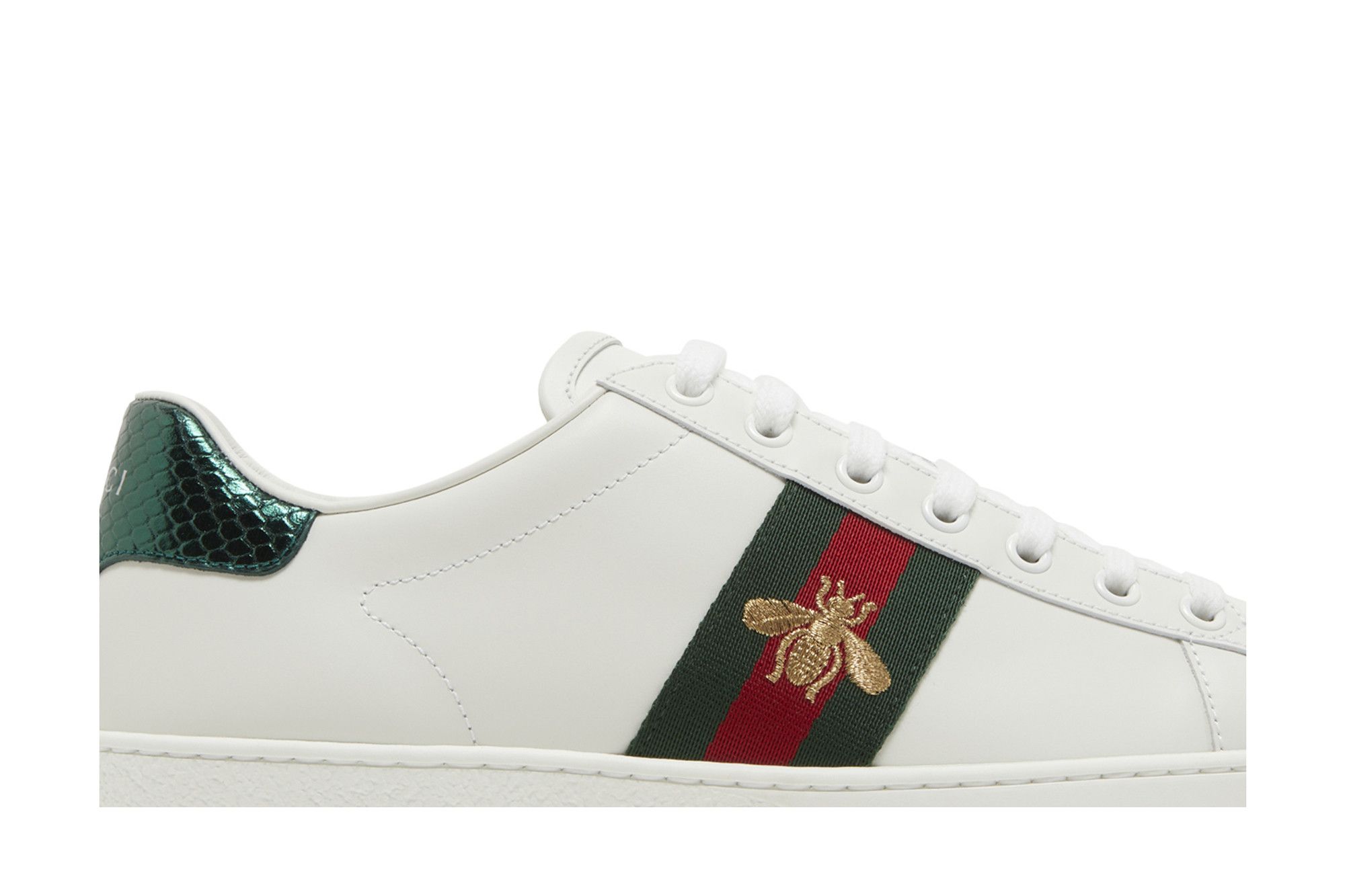Buy Gucci Wmns Ace Embroidered 'Bee' - 431942 02JP0 9064 | GOAT