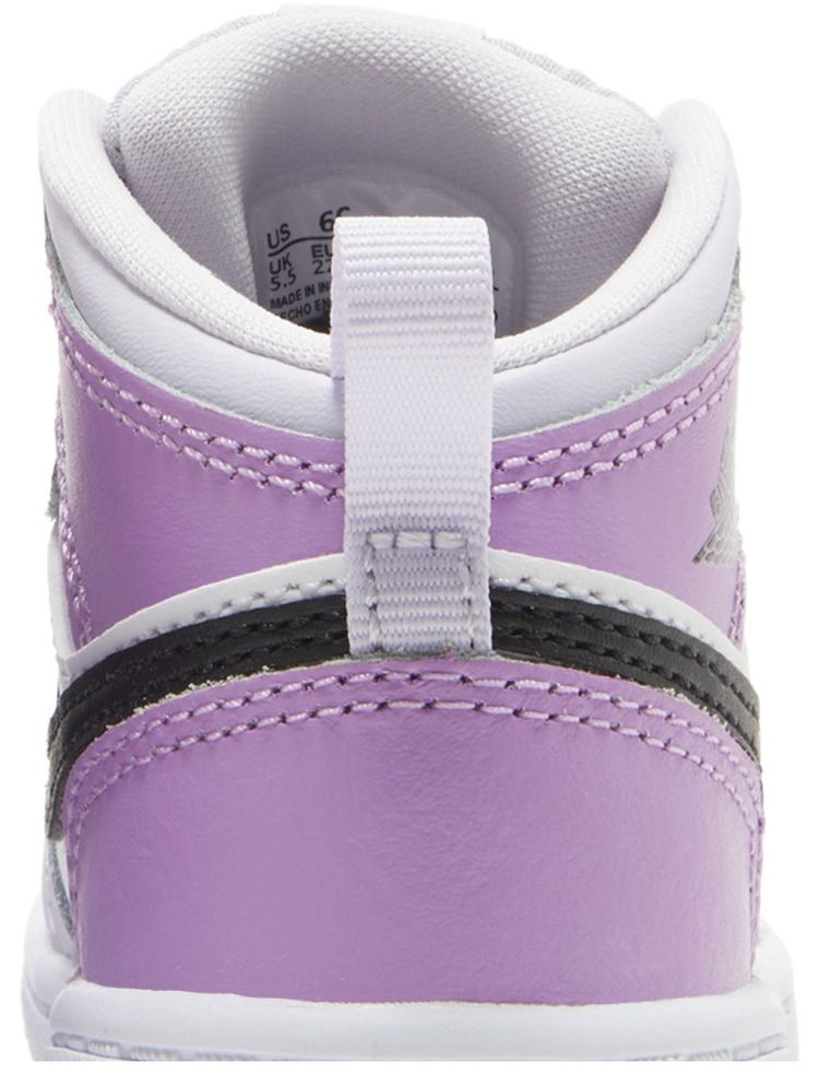 Air Jordan 1 Mid TD Barely Grape