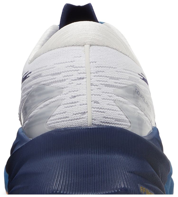 Asics Novablast 3 White Deep Ocean