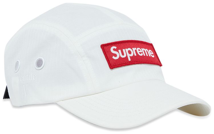Supreme x Ventile Camp Cap White