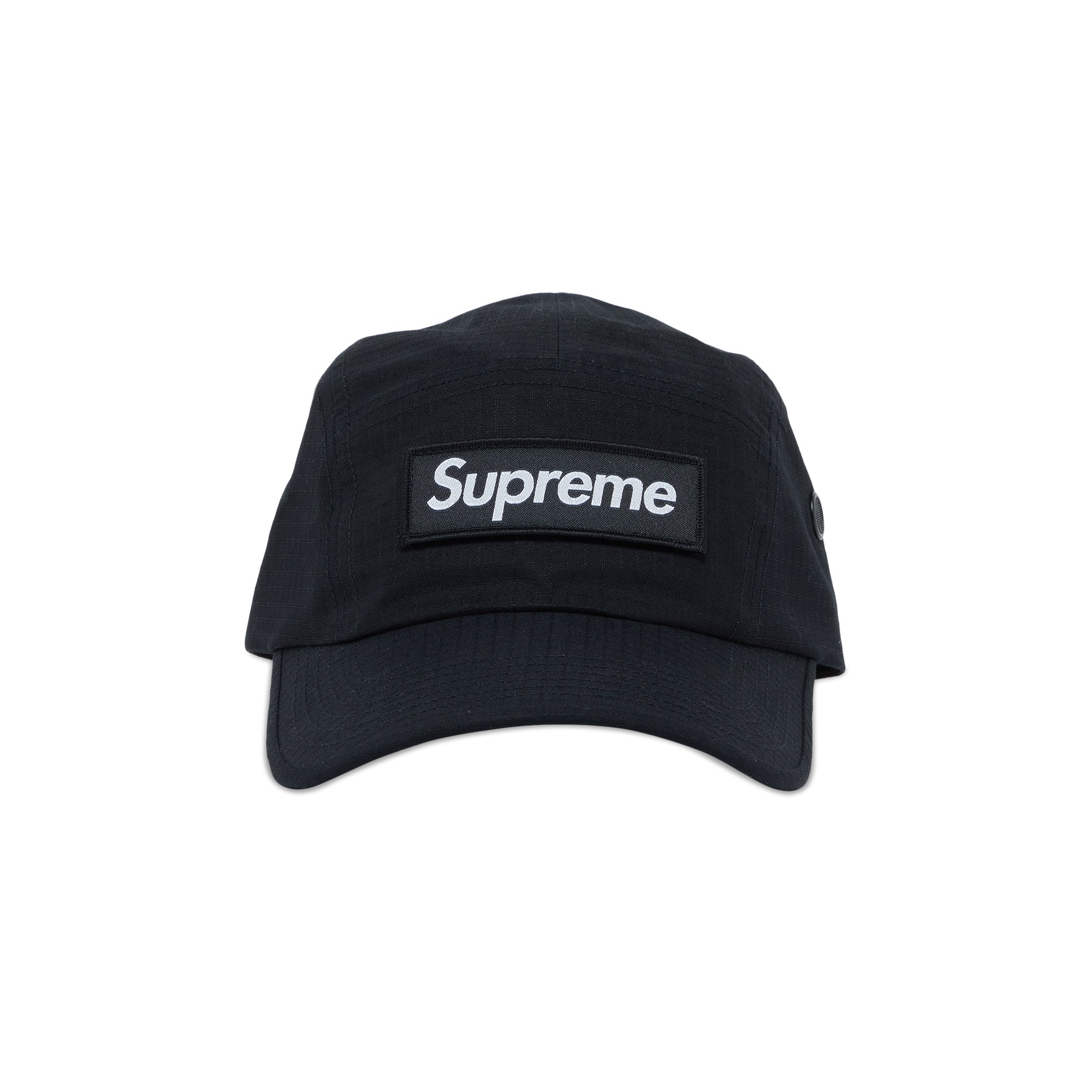 Buy Supreme x Ventile Camp Cap 'Black' - SS23H34 BLACK | GOAT