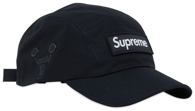 Supreme x Ventile Camp Cap Black