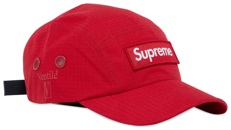 Supreme x Ventile Camp Cap Red