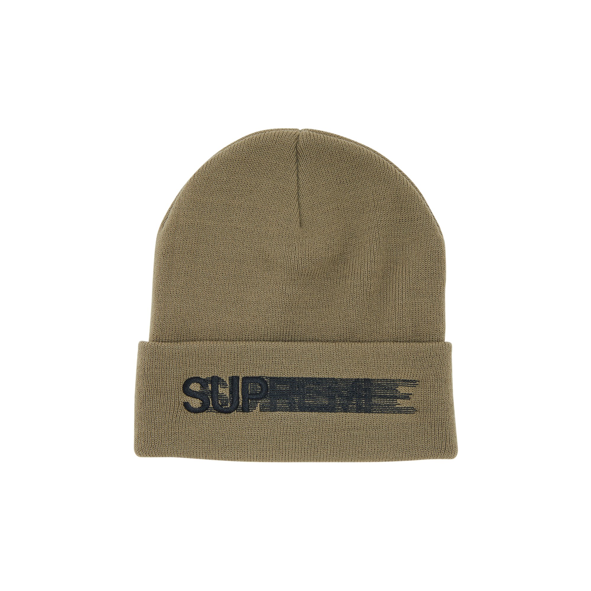 Buy Supreme Motion Logo Beanie 'Taupe' - SS23BN10 TAUPE | GOAT