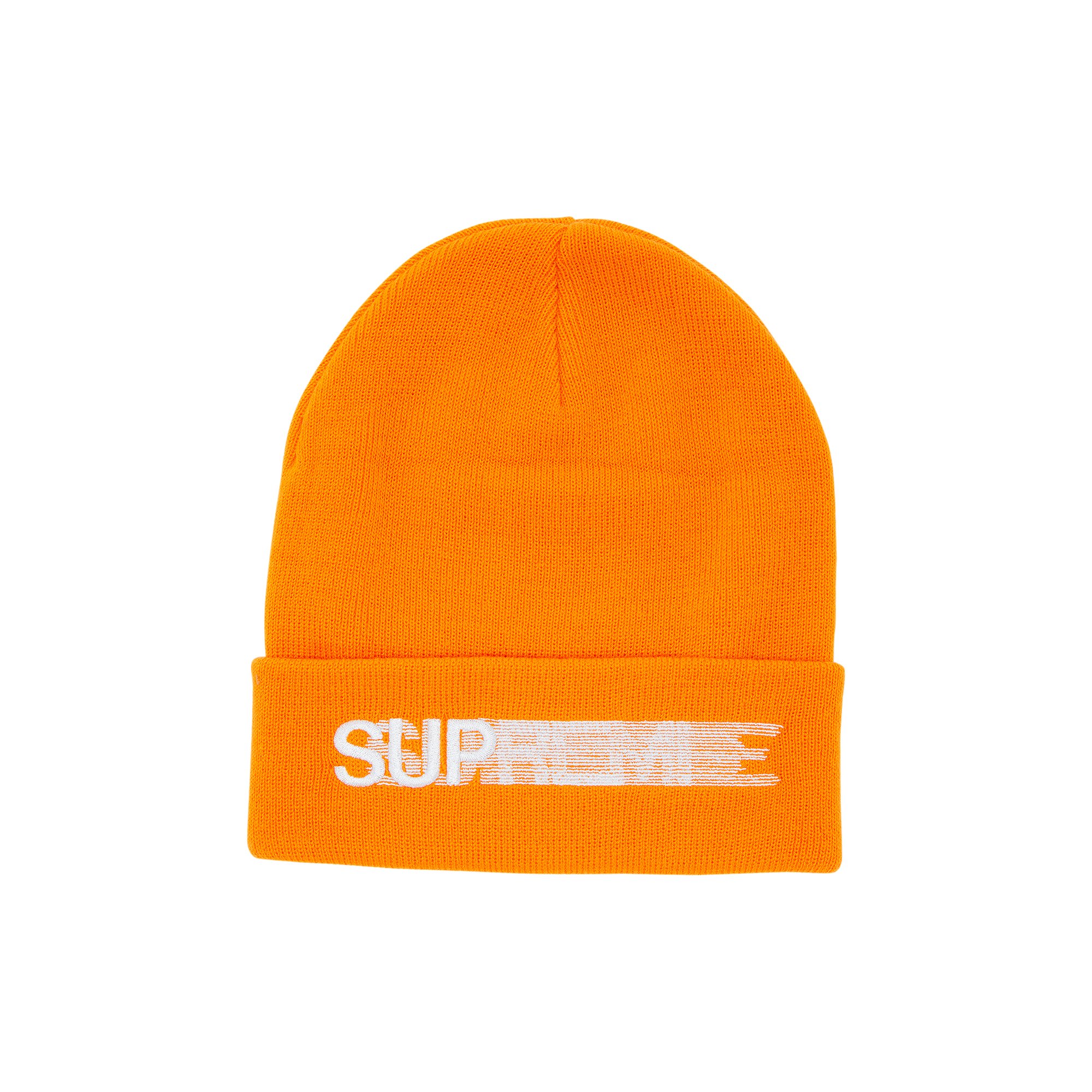 Buy Supreme Motion Logo Beanie 'Orange' - SS23BN10 ORANGE | GOAT