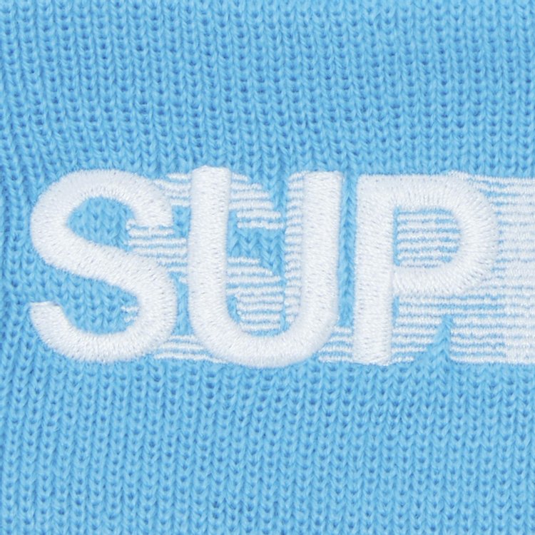 Supreme Motion Logo Beanie Bright Blue