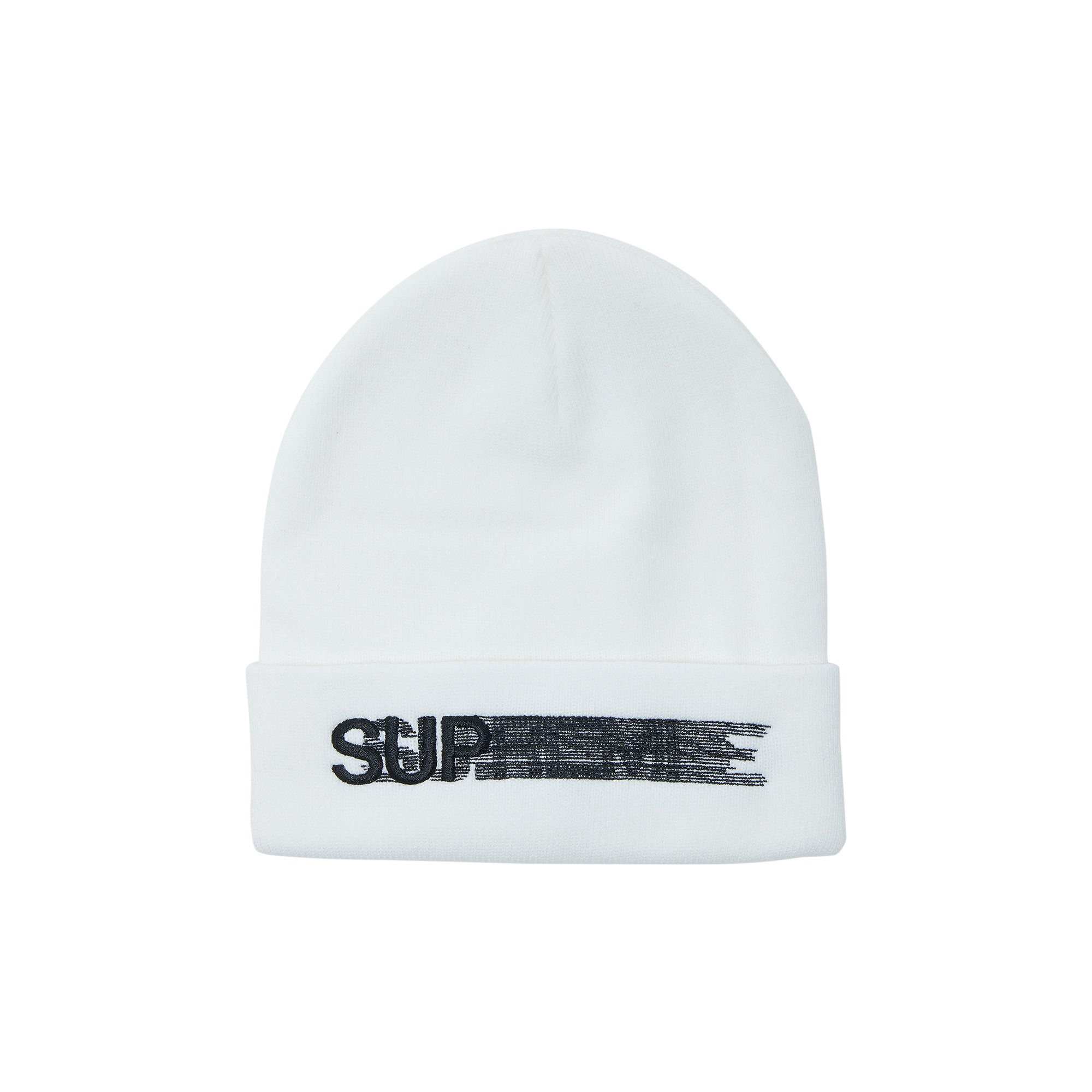 Buy Supreme Motion Logo Beanie 'White' - SS23BN10 WHITE | GOAT CA