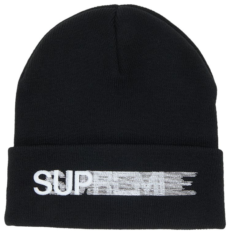 Supreme Motion Logo Beanie Black