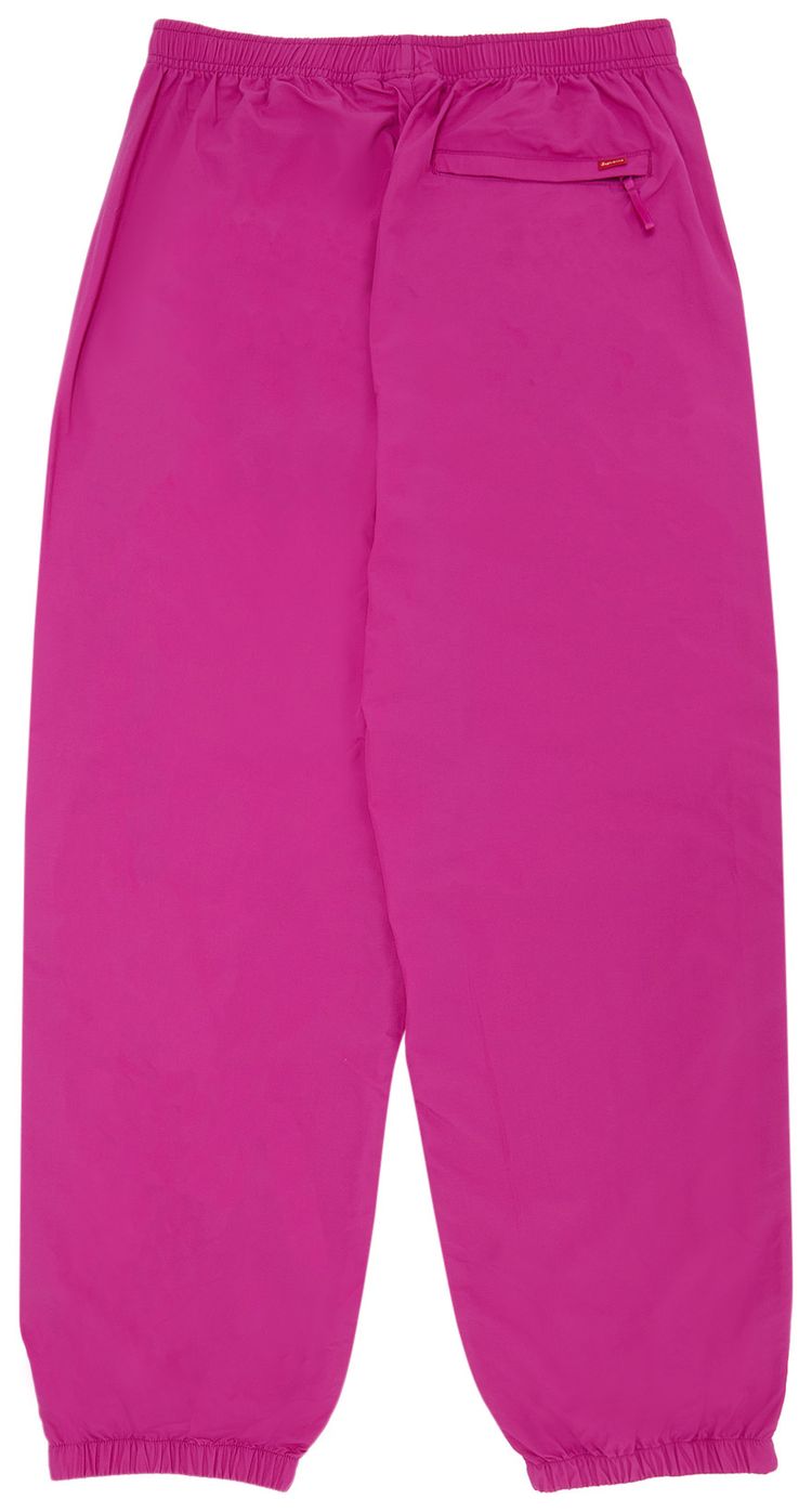 Supreme Full Zip Baggy Warm Up Pant Fuchsia