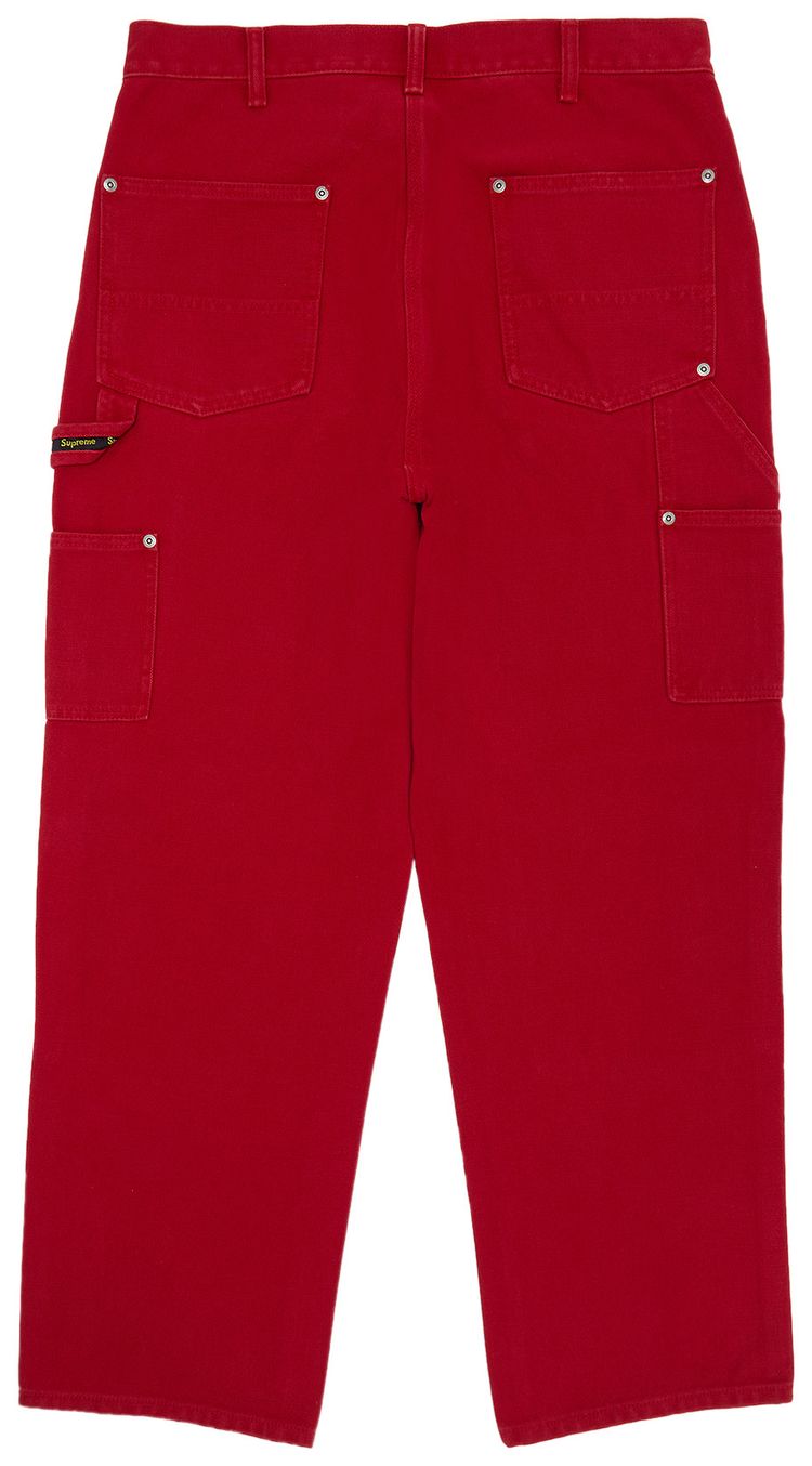 Supreme Double Knee Painter Pant Red