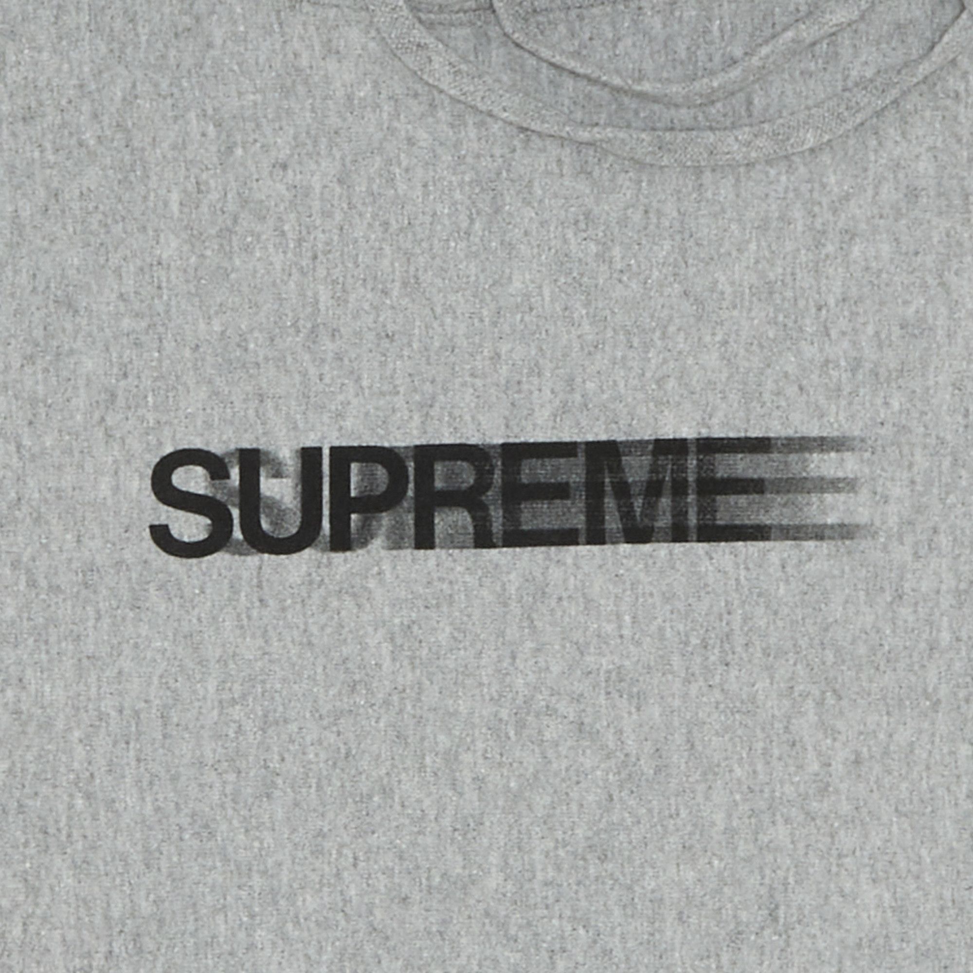 人気ランキング Buy Supreme Grey 'Heather Sweatshirt Hooded Logo Motion トップス
