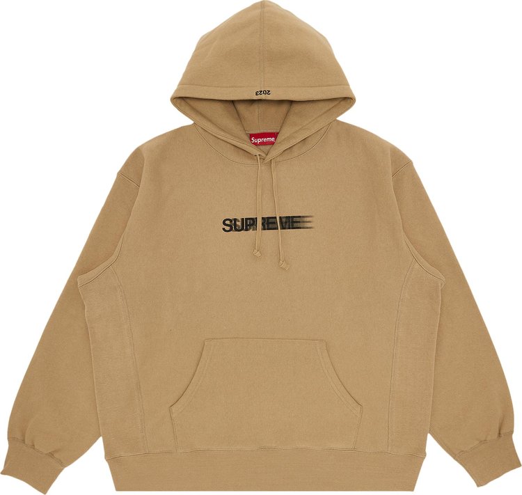 Buy Supreme Motion Logo Hooded Sweatshirt 'Dark Tan' - SS23SW45 DARK ...