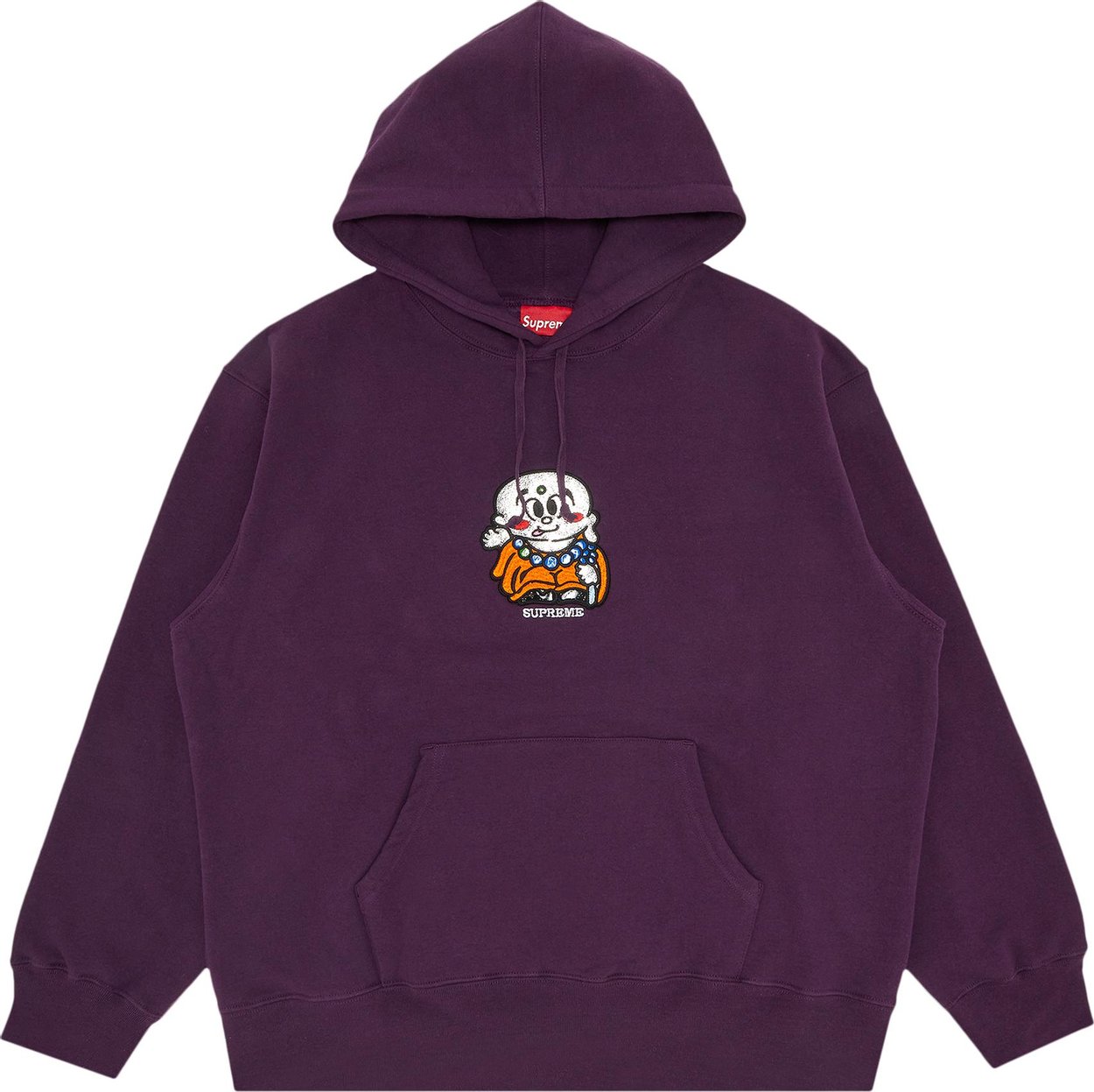 Buy Supreme AOI Buddha Hooded Sweatshirt 'Eggplant' - SS23SW69 EGGPLANT ...