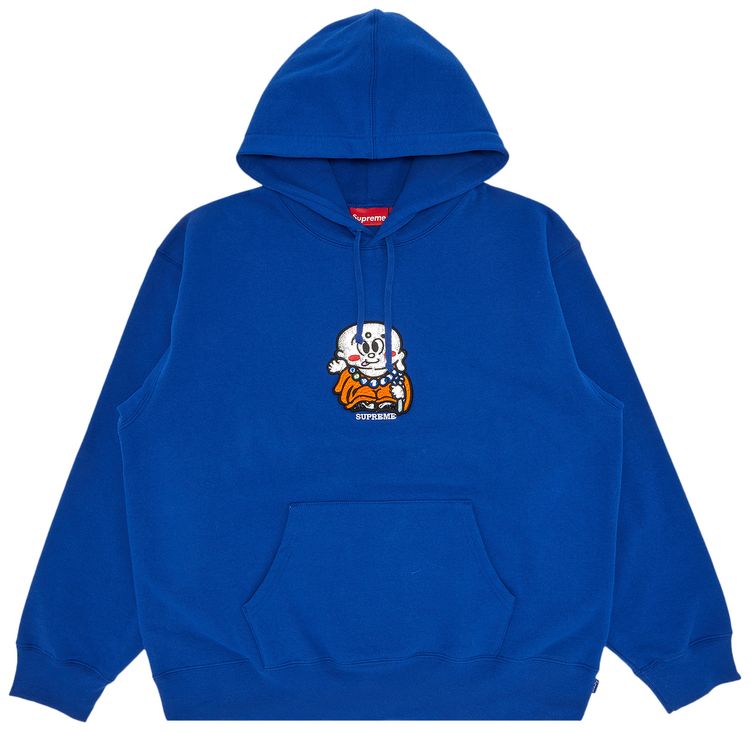 Supreme AOI Buddha Hooded Sweatshirt Royal