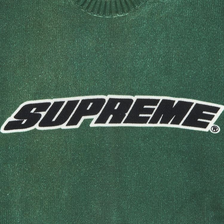 Buy Supreme Printed Washed Sweater 