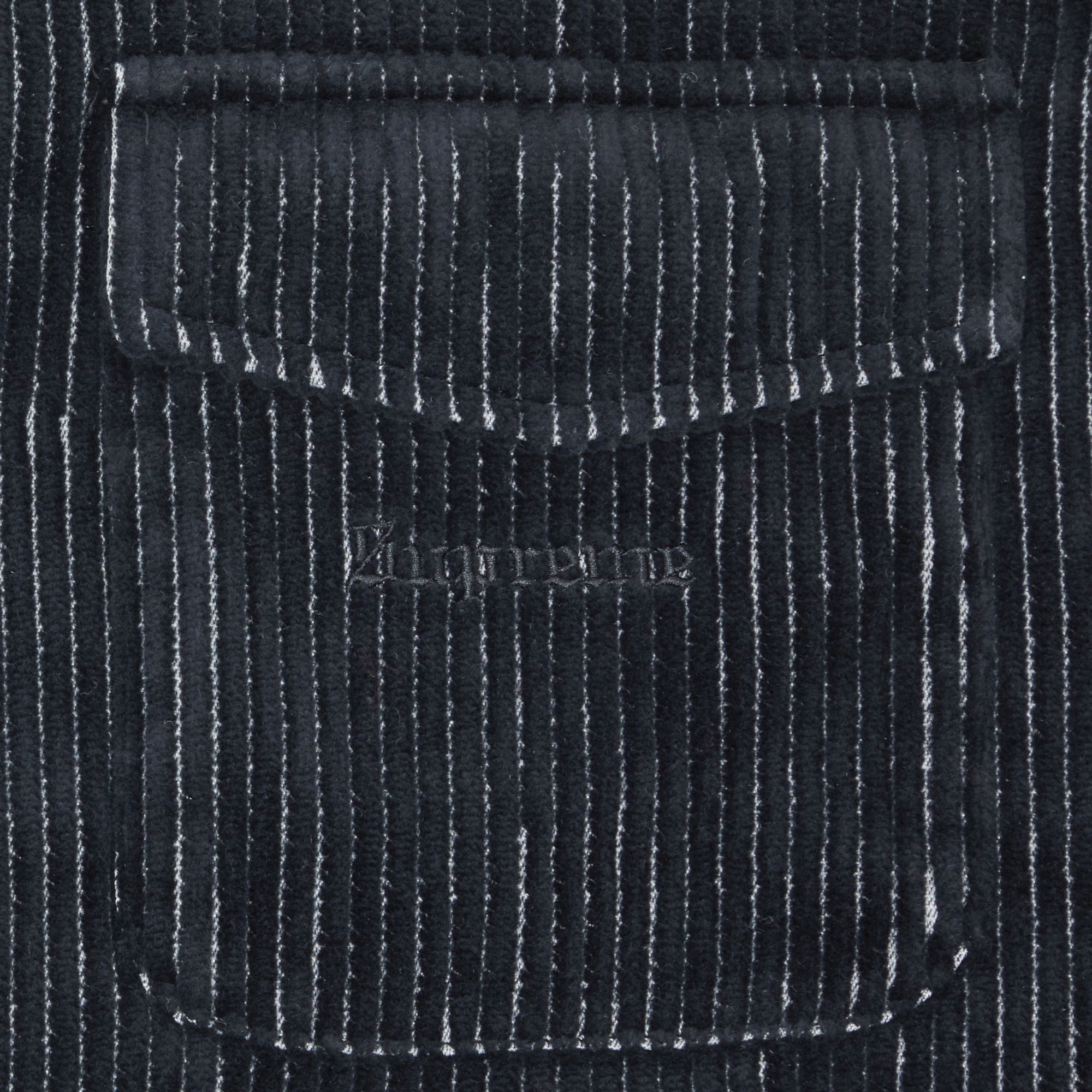 Buy Supreme 2-Tone Corduroy Zip Up Shirt 'Black' - SS23S9