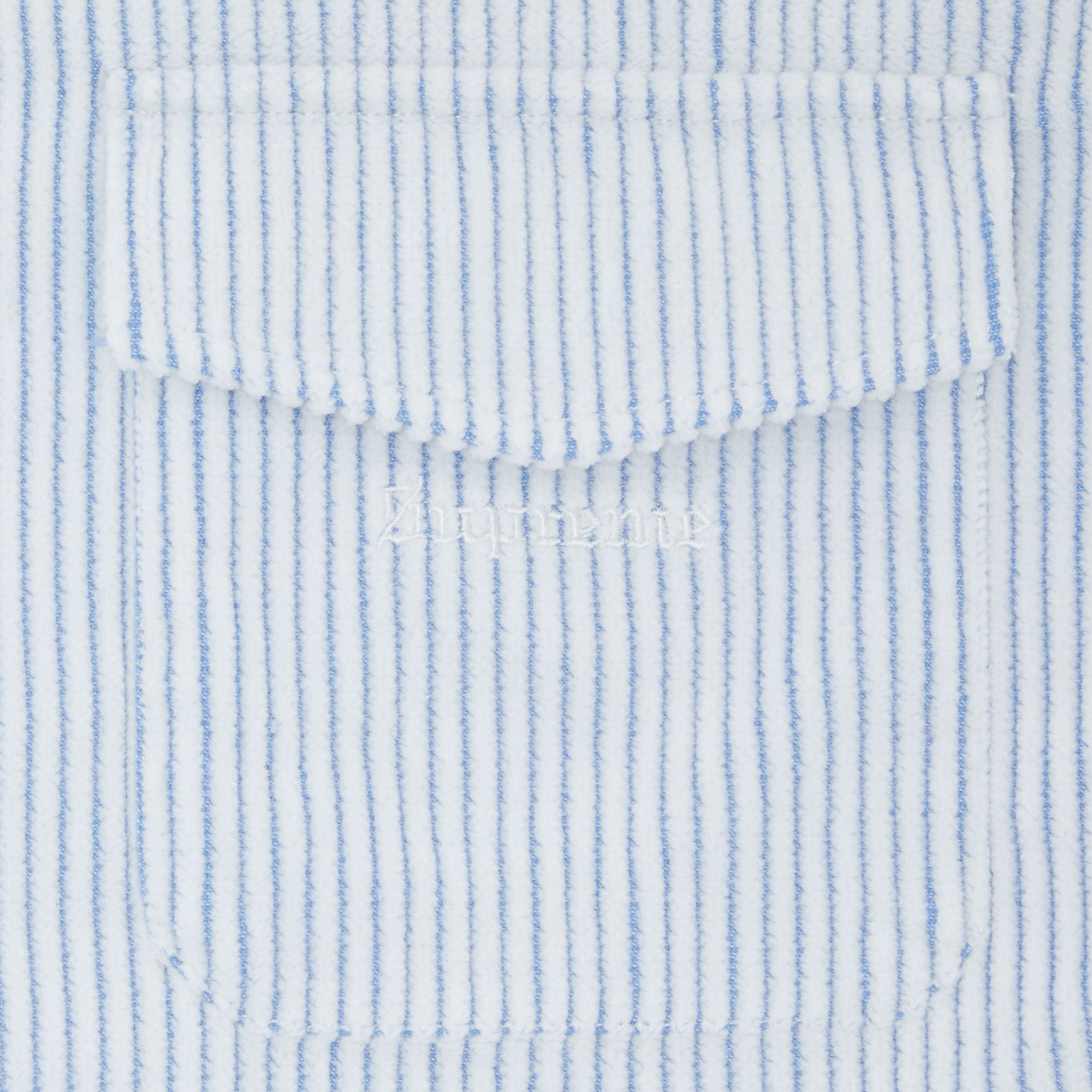 Buy Supreme 2-Tone Corduroy Zip Up Shirt 'White' - SS23S9 WHITE | GOAT